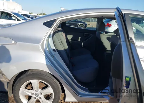 2011 Hyundai Elantra Gls (Ulsan Plant) from USA, damaged, VIN KMHDH4AE0BU119489